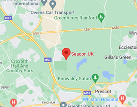 map of Seacon UK location in Knowsley